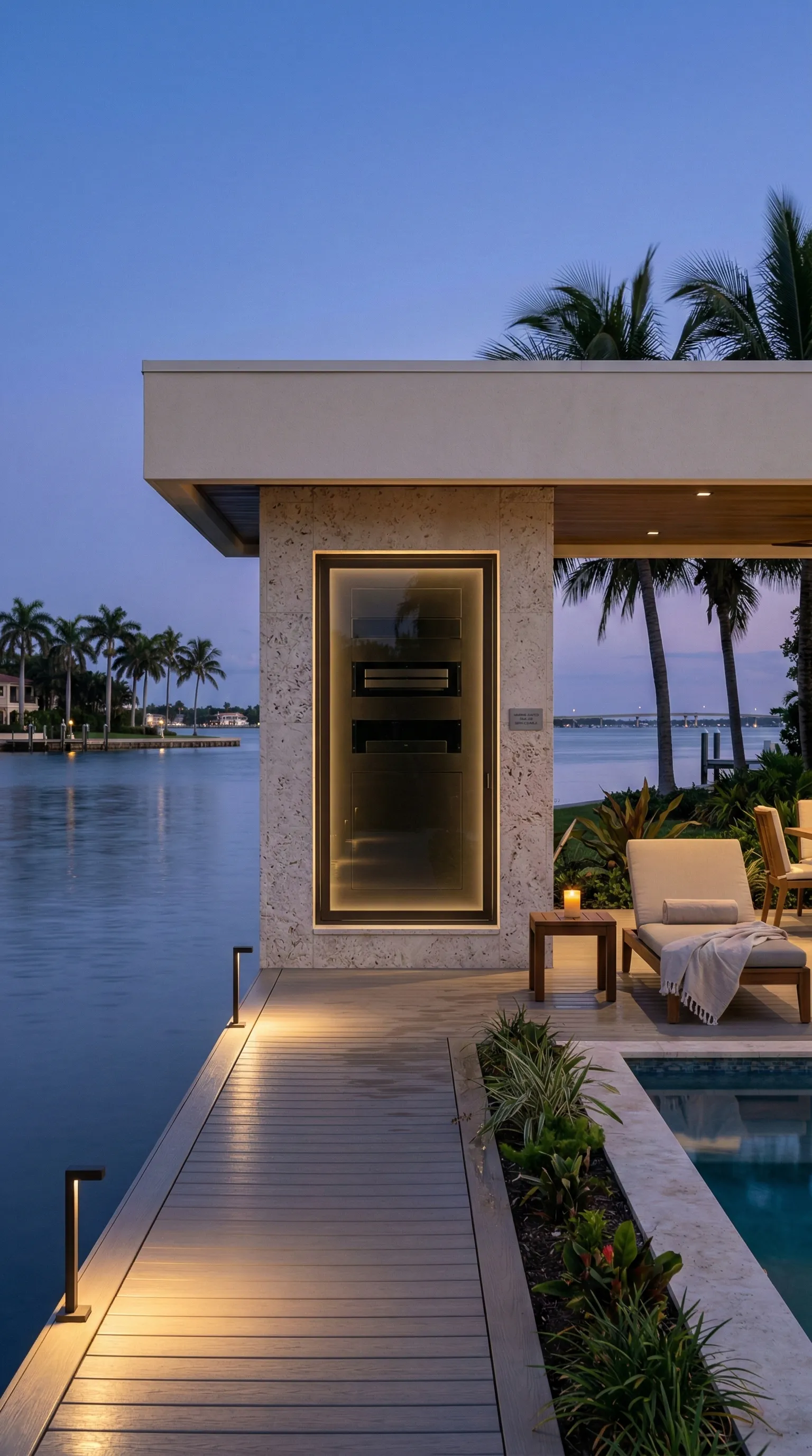 Dock/exterior projects where corrosion risk is high